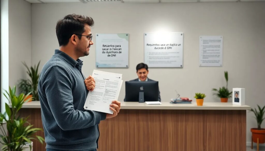 Requisitos para sacar duplicado de DNI